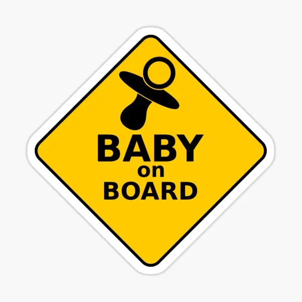 

Baby On Board Sticker Pasting 19CM md13 have baby in the car