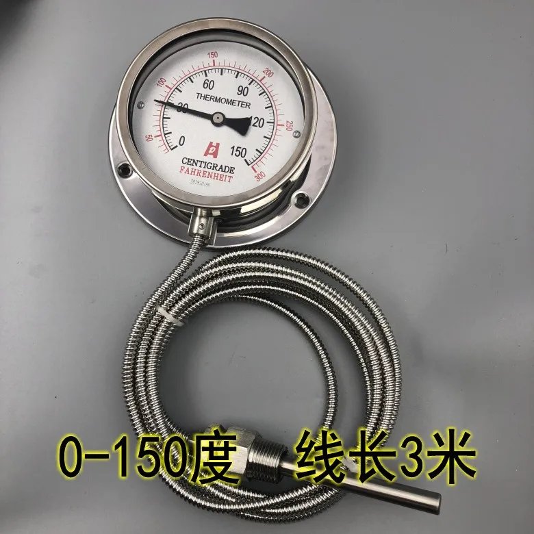 4-дюймовый капиллярный циферблат газовый гриль для барбекю манометр давления