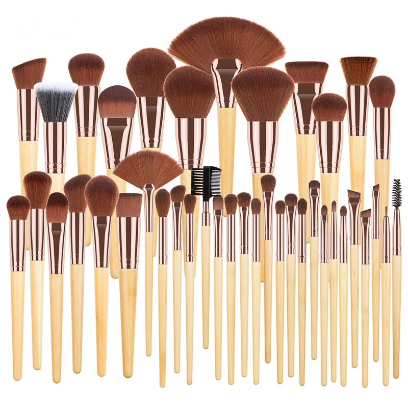 

40pcs Makeup Brushes Set Professional Kabuki Blending Brushes Foundation Powder Contour Eyeshadow Make Up Brush Cosmetic Tools