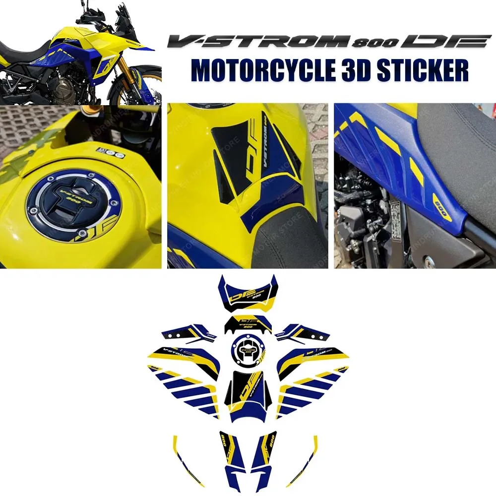 Защитная Наклейка для мотоцикла V-открытый 800de vоткрытый 3D эпоксидная смола