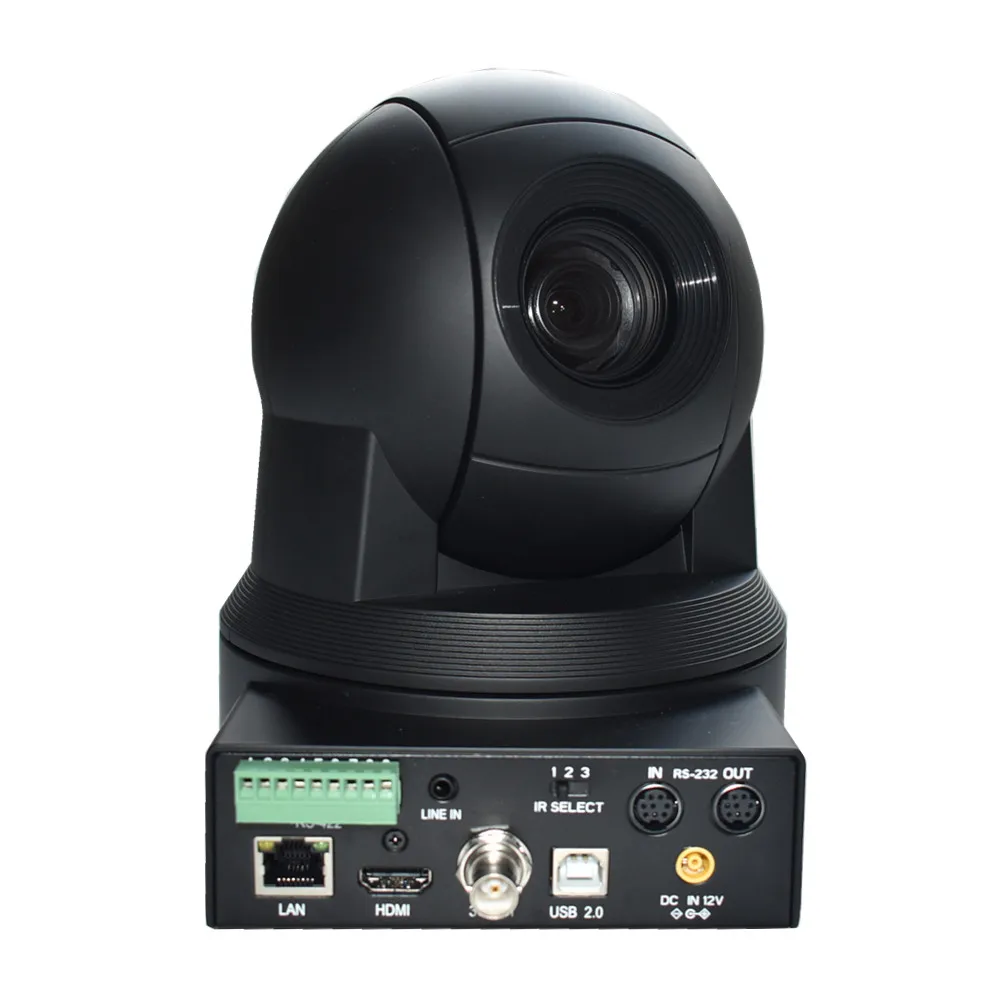 Камера для конференц-связи RS232 PTZ DVI + SDI USB2.0 IP Full 1080P60fps 12X 20X Zoom Цифровая Pelco камера