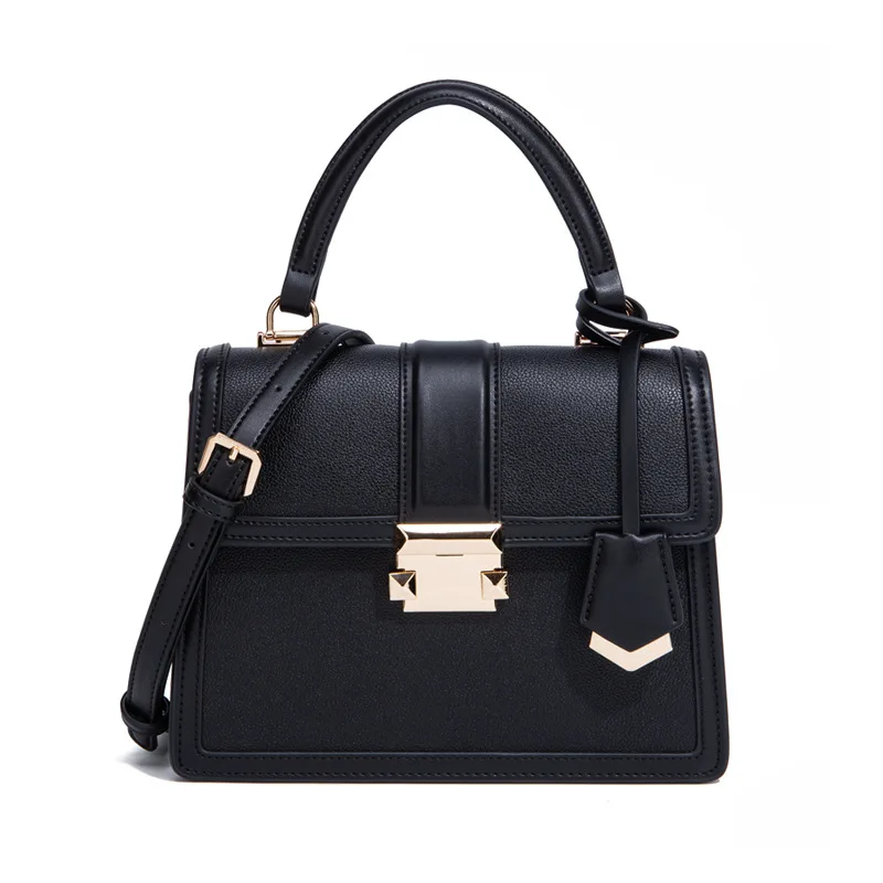 Bag Women's 2022 New Fashion Portable Kelly Bag Niche High-end All-match Organ One-shoulder Messenger Small Square Bag