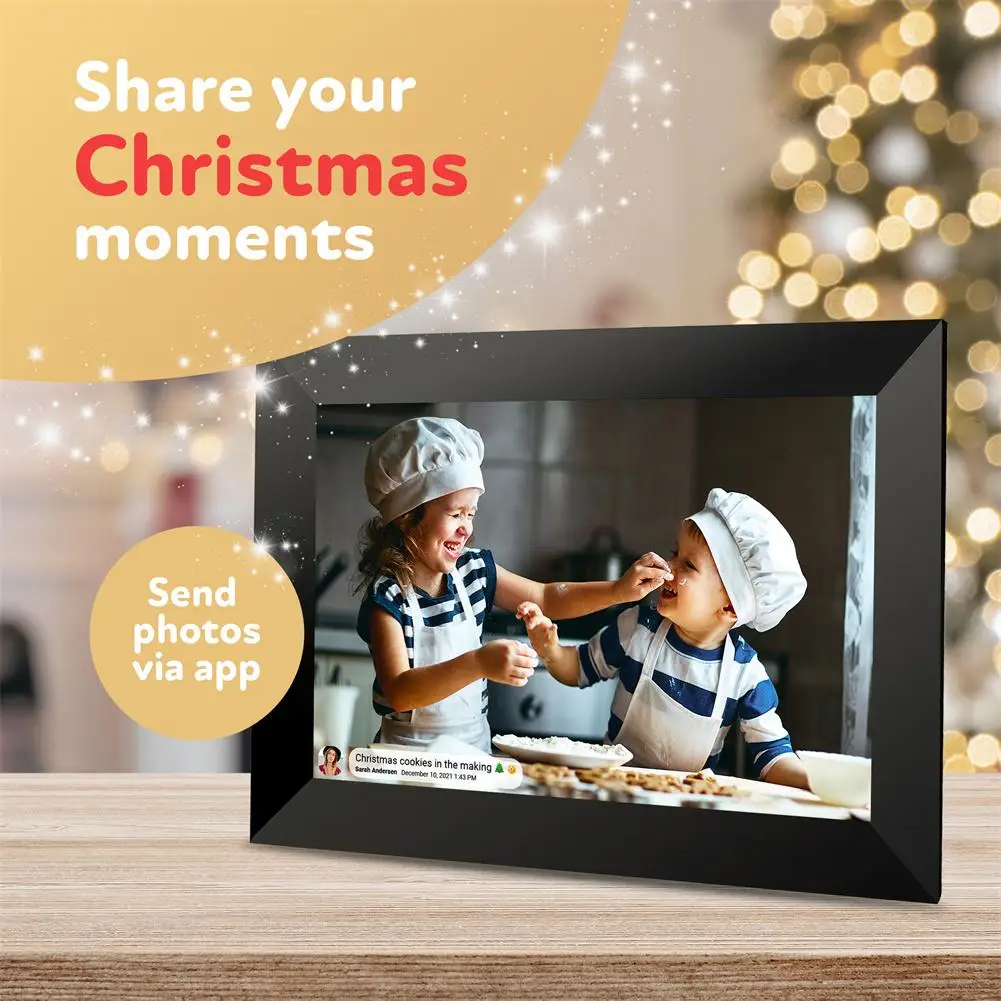 

10.1 Inch LED Digital Photo Frame Smart Wifi Touch-screen Cloud Frame Holiday Gifts Electronic Album Picture Frameo System 16GB