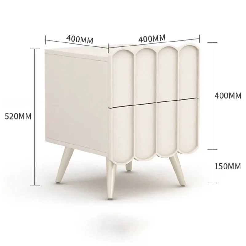 Минималистичный белый ночной столик дешевый скандинавский модный для спальни в