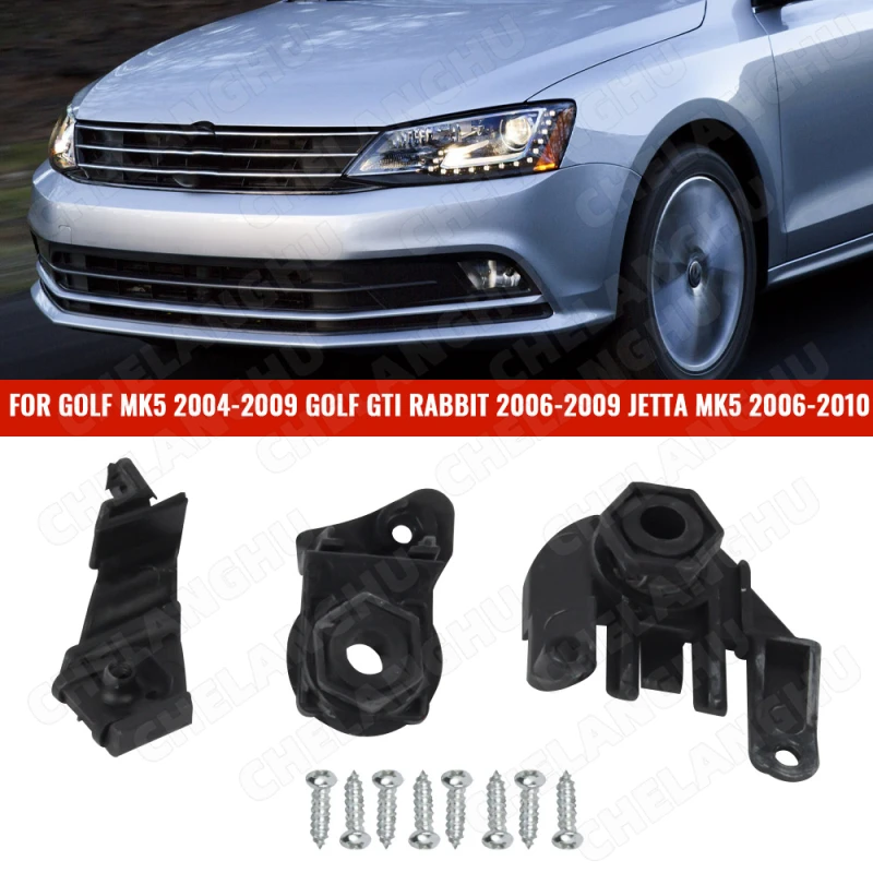 

Ремкомплекты передних левых фар для Volkswagen Golf 5 2004 2005 2006 2007 2008 2009 для Jetta 5 2006-2010 1K0998225