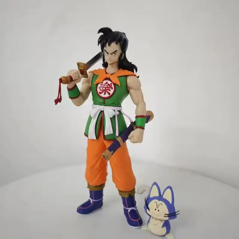 Фото Аниме Dragon Ball Yamcha Фигурка Puar Yamcha Фигурки ПВХ Статуя Настольный Орнамент Коллекционная Модель Игрушки Подарки №3