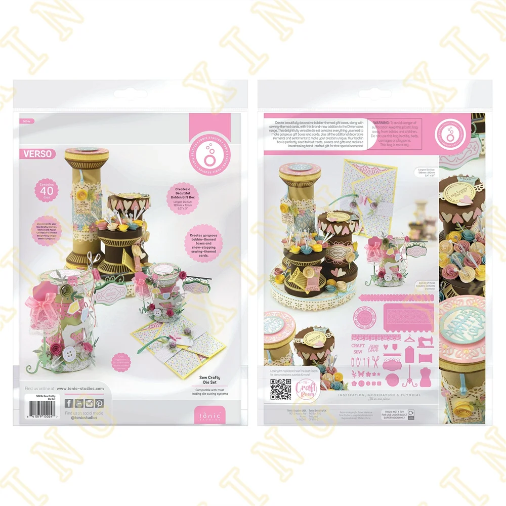 

New Arrival Sew Crafty Collection Metal Cutting Dies Clear Stamps Stencil for Scrapbook Diary Decoration Embossing Template