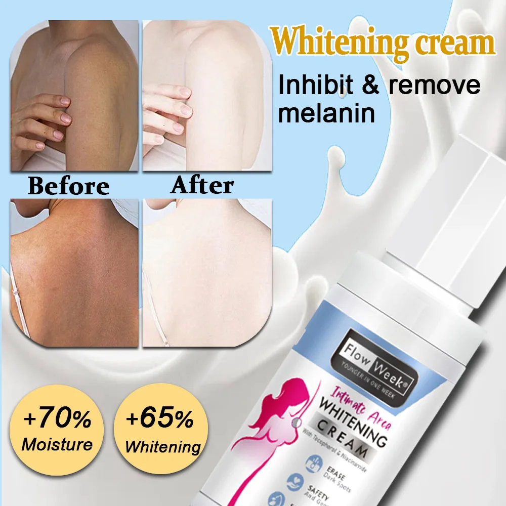 Отбеливающий крем FlowWeek для тела