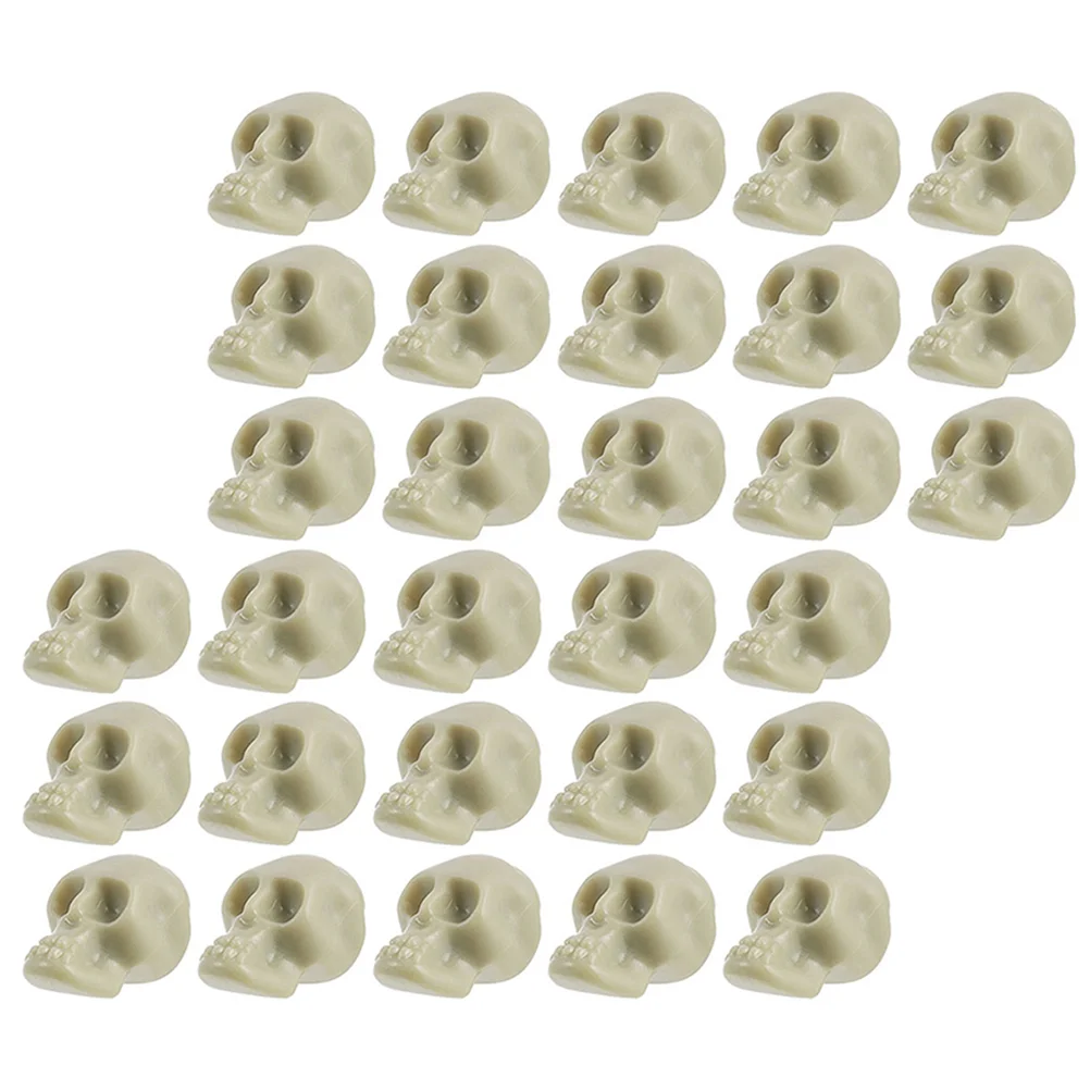 

Model Decoration Mini Head Funny Tabletop Party Layout Halloween Ornament Scary Props Decors Toys