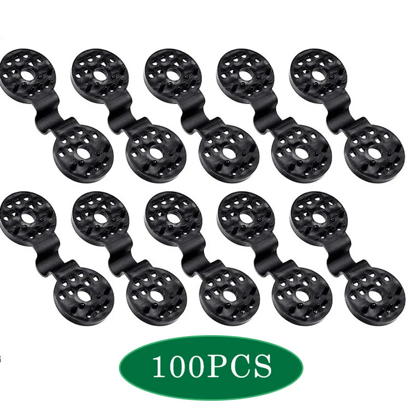 

Зажимы для защиты от солнца пластиковые, 100 шт.