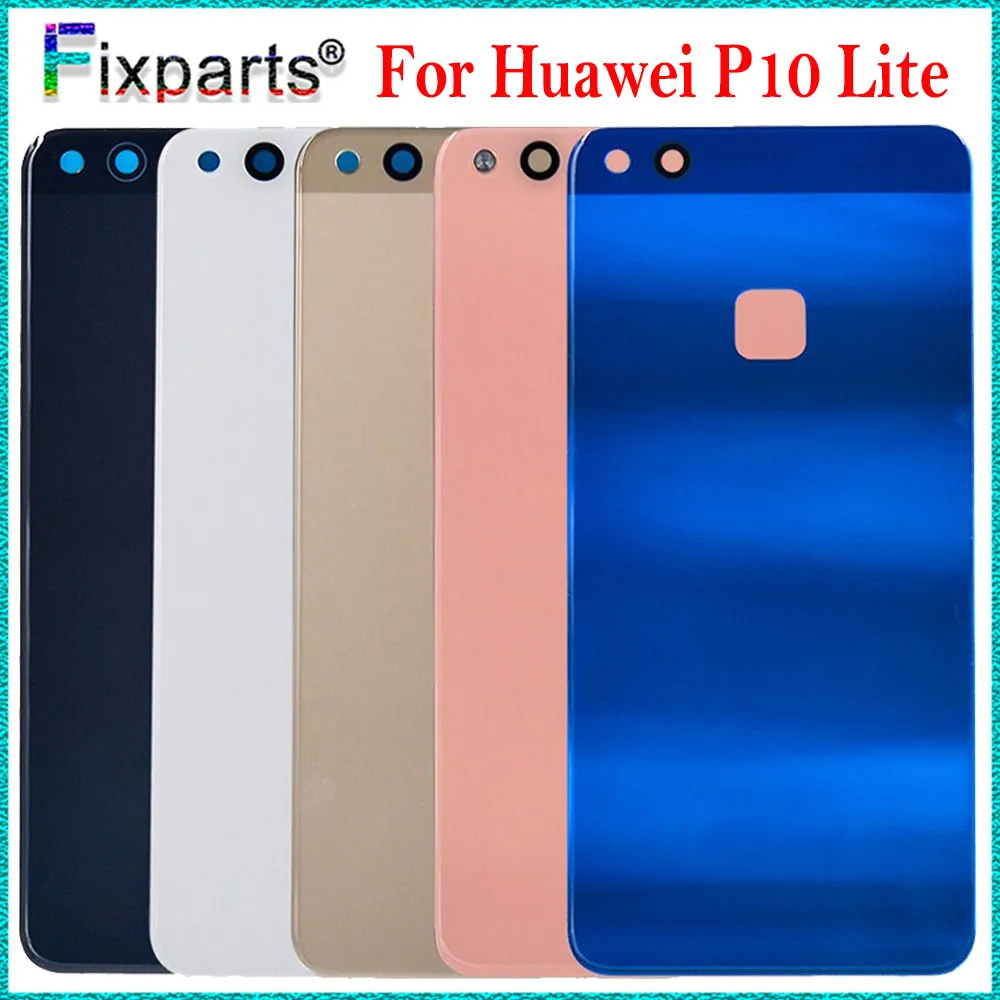

For Huawei P10 Lite Battery Door Housing Cover Rear Glass Case For 5.2" Huawei P10 Lite Battery Cover Shell Replacement Parts