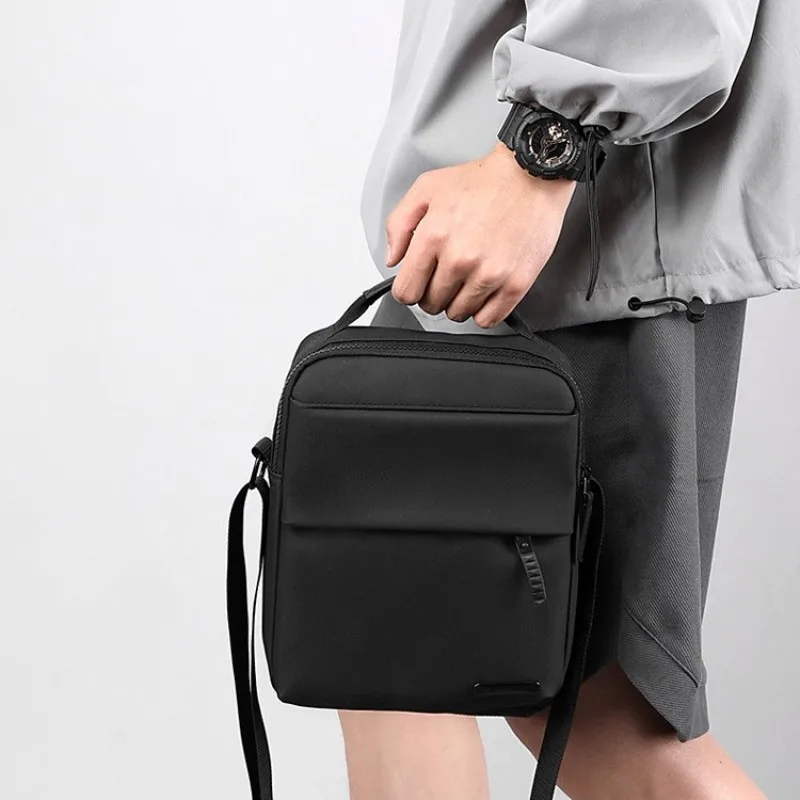 Men's Casual Trendy Messenger b]Bag Crossbody Bag Nylon Handle Bag