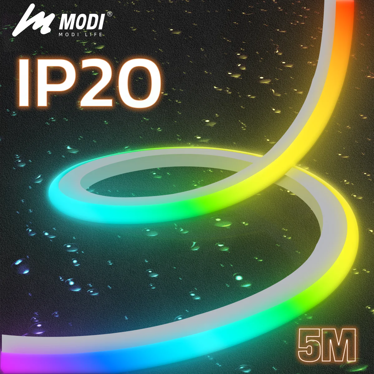 Светодиодная лента USB RGB 5050 гибкая световая с дистанционным изменением цвета для