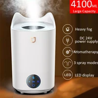 household led light air humidifier aromatherapy diffuser 4100ml ultrasonic cool mist aroma essential oil diffuser humidificador