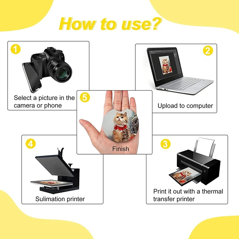 42 шт. сублимационные подставки пустая подставка для чашек с теплопередачей