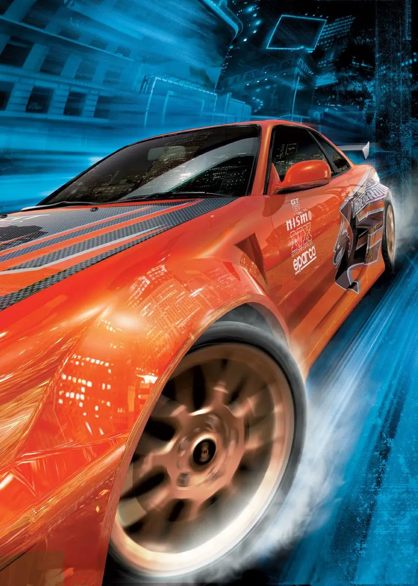 

Живопись на холсте "World Famous Racing Car Rally Need For Speed"