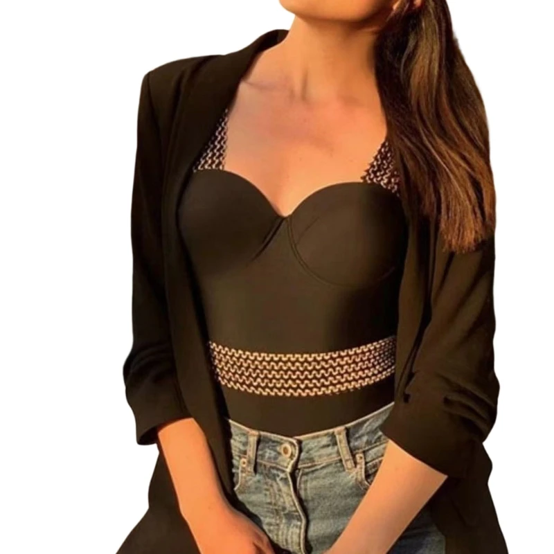 

Womens Black One Piece Swimsuit Monokinis Tummy Control Swimwear Bathing Suits