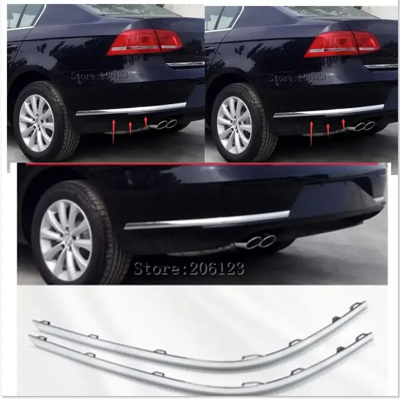 2011-2014 Для VW для VOLKSWAGEN PASSAT B7 автомобильные аксессуары Передняя и задняя решетка