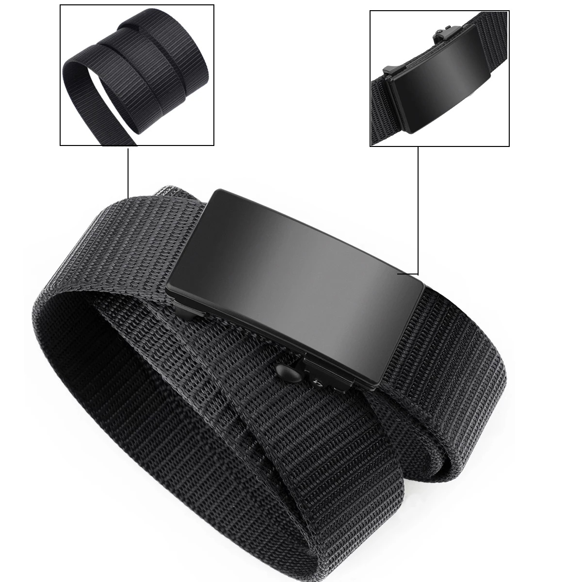 Универсальный Нейлоновый Холщовый Ремень С Автоматической Пряжкой