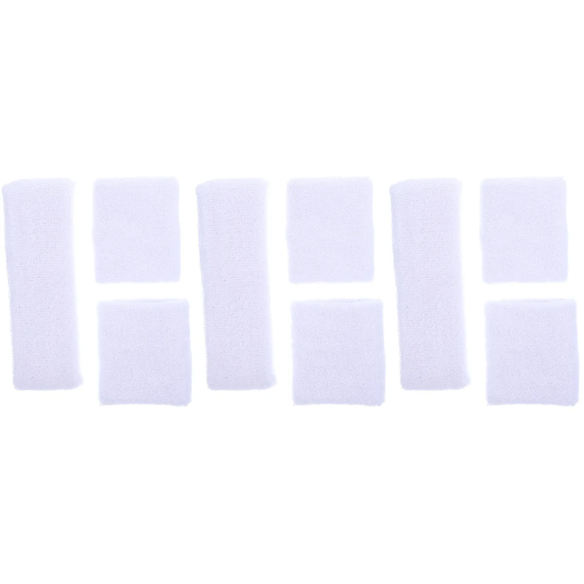 

3 Sets Unisex Elastic Fitness Sweatbands For Sports Yoga Training Headband Wristbands for Running Yoga