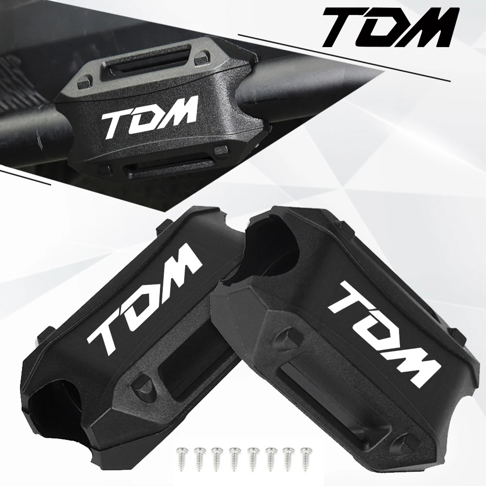 

For yamaha TDM850 TDM900 TDM 900 1991-2014 2013 2012 Motorcycle Bumper Engine Guard Protector Block 25mm Crash Bar Decorative
