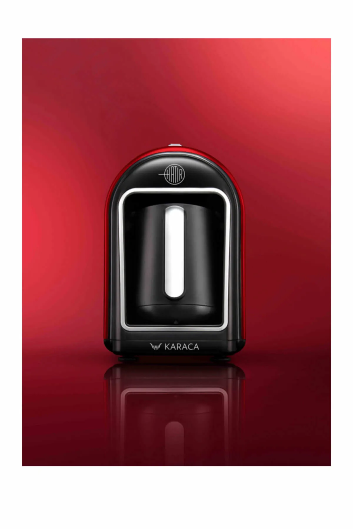 

Красная кофемашина Hatir Turk