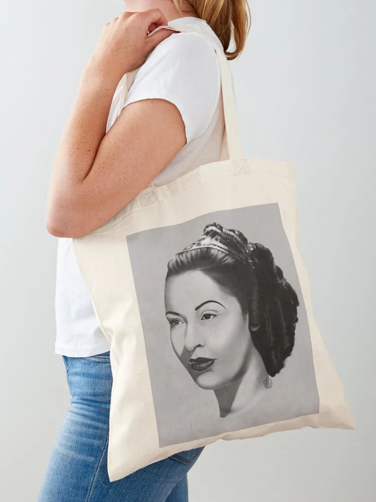 Billie Holiday Tote Bag сумка-тоут университетская тканевая сумка холщовая большая