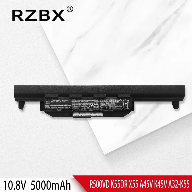 

A32-K55 Аккумулятор для ноутбука ASUS X45 X45A X45C X45V X45U X55 X55A X55C X55U X55V X75 X75A X75VD U57 U57A U57VD X55VD A33-K55