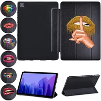 tablet case for samsung galaxy tab a7 10 4 2020 sm t500 t505 pu leather trifold stand cover for galaxy tab a 10 1 sm t510 t515