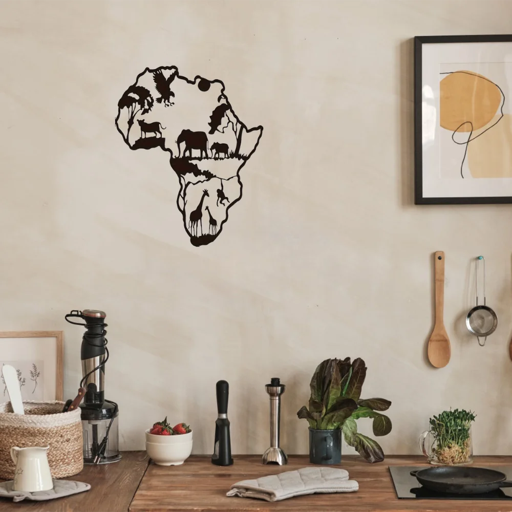 Элегантный Металлический Настенный Художественный Декоративный Железный Кусок