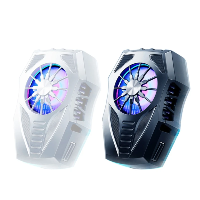 

Mobile Phone Cooling Universal Semiconductor Radiator Phone USB Rechargeable Cooler Fan Game Pad Holder Stand Radiator