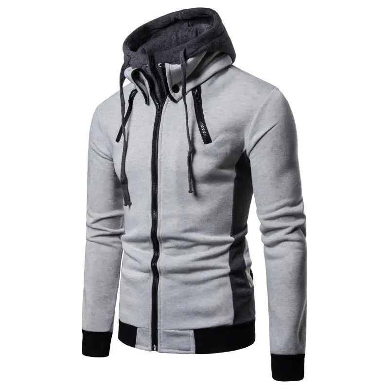 

Spring and autumn vacation two sports cardigan hoodie men's hoodie