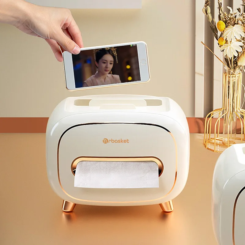 

Desktop Tissue Box Removable Tissue Boxes Slight Luxury Decorative Handkerchief Case Paper Storage Boxes For Home Office Car