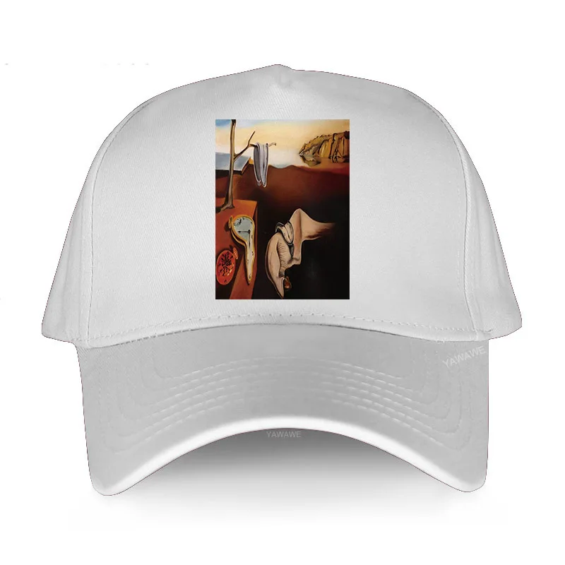 

Men's fashion many color caps New arrival Salvador Dali Surreal Funny Design Baseball cap drop shipping Unisex Outdoor hats