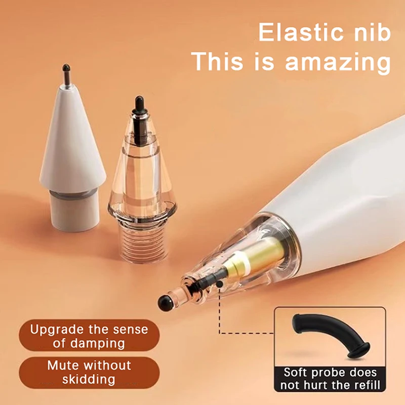 

Pencil Tips For Pencil 1/2 Gen Replacement Crystal Diamond Tips For Pencil 1/2 Anti-wear Stylus Pen Tips