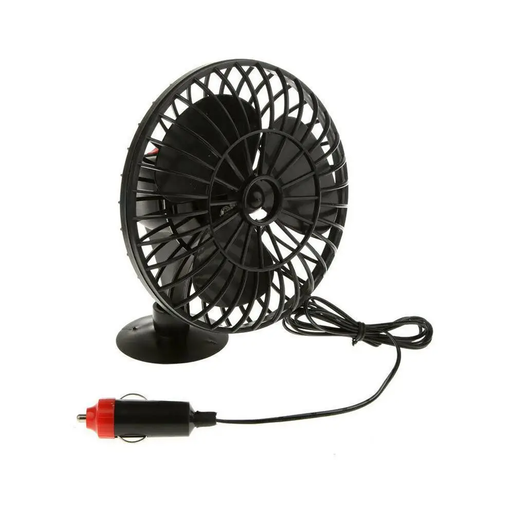 

Oscillating Mini Caravan 4 inch Vehicle Vans 12V Suction Cup Fan Car Air Conditioner Car Fans