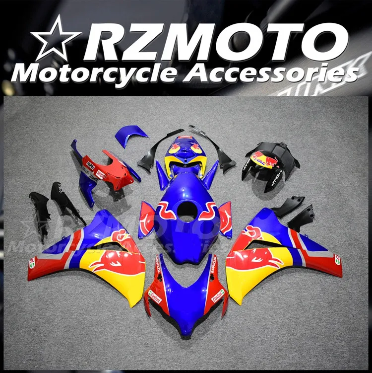 

Новинка, обтекатели для мотоцикла, подходят для HONDA CBR1000RR 2008 2009 2010 08 09 10 11, кузов красного и синего цвета