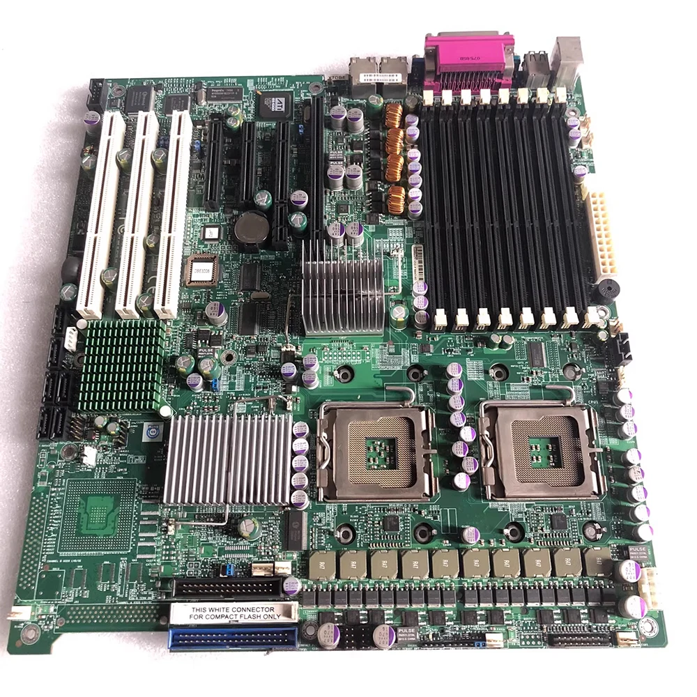 Для Supermicro 771 двухканальная Серверная материнская плата 5000P поддерживает 54 Xeon X7DBE