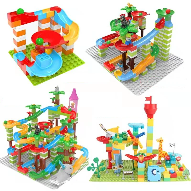 Конструктор-лабиринт Marble Race Run игровой конструктор большого размера Детский для