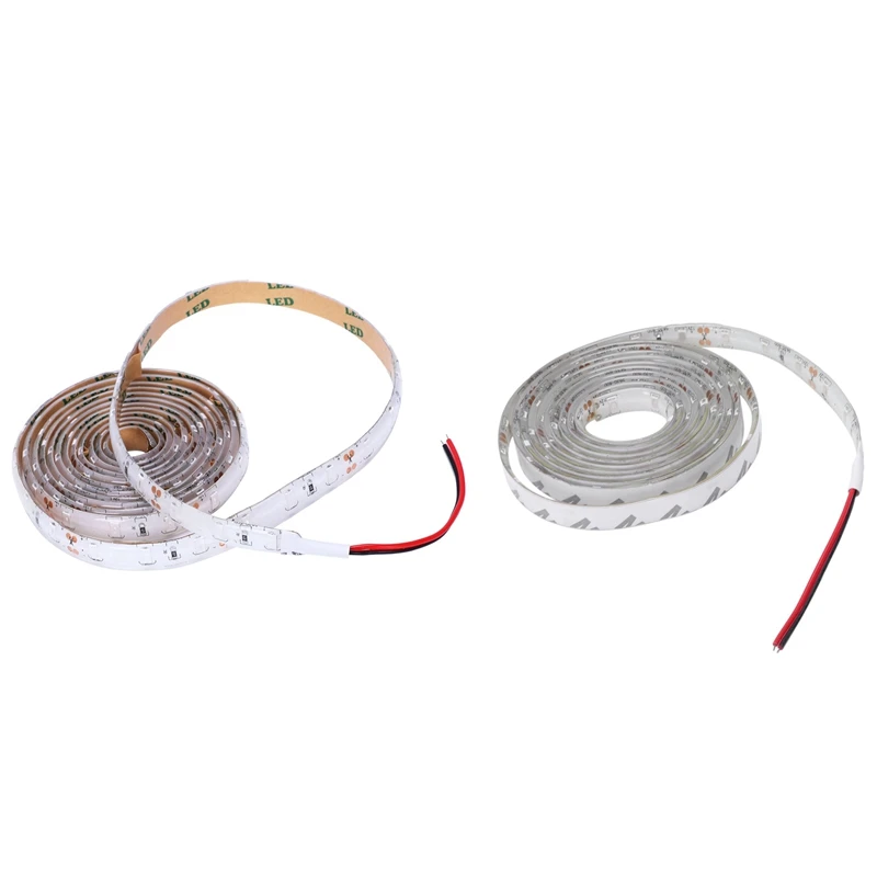 

2X 2M Waterproof LED Light Bar 120-5630 SMD Strip Light Garland Decoration For Car / Bike DC 12V (Red&Green)
