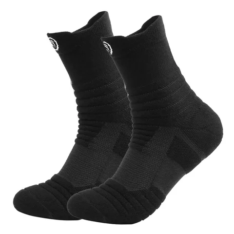 Спортивные баскетбольные носки для бега, дышащие влагоотводящие спортивные носки, длинные короткие носки с дезодорантом для мужчин, весна-зима