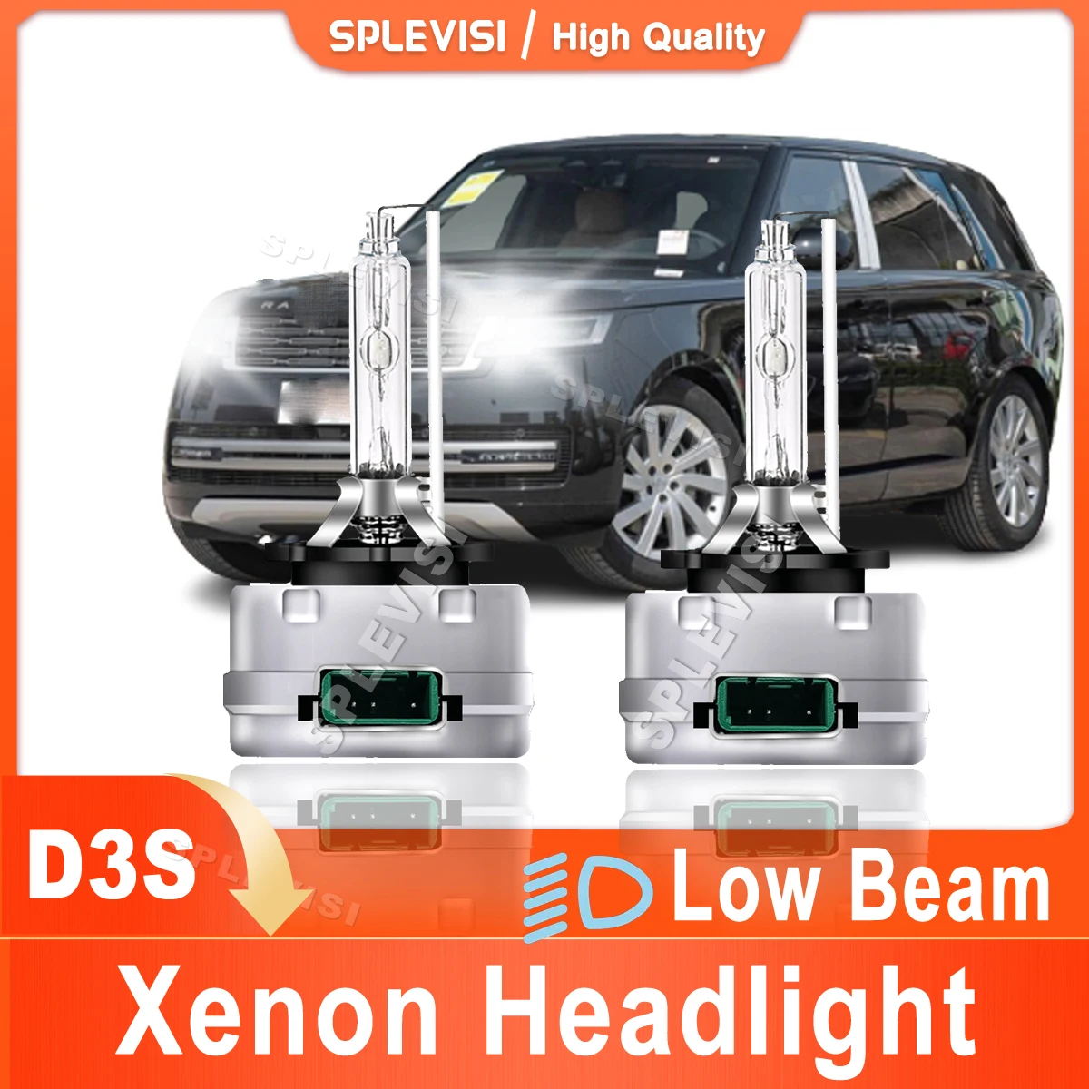 Автомобильная фара ближнего света ксеноновая лампа чистого белого цвета для Land