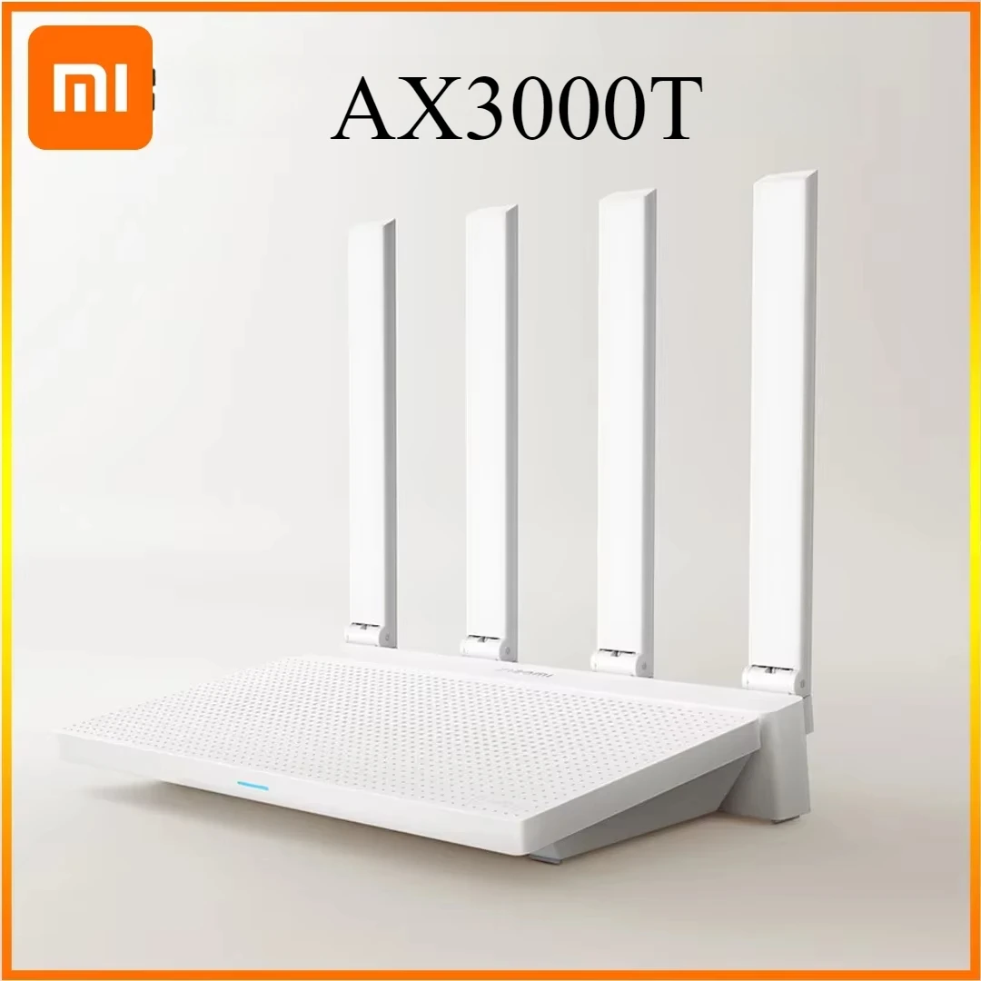 Xiaomi AX3000T 3000 Мбит, 256 МБ, Wi-Fi6, двойной вентилятор, 2,4/5 ГГц, сигнальная сеть, процессор Qualcomm с Mi Home - Xiaomi для дома