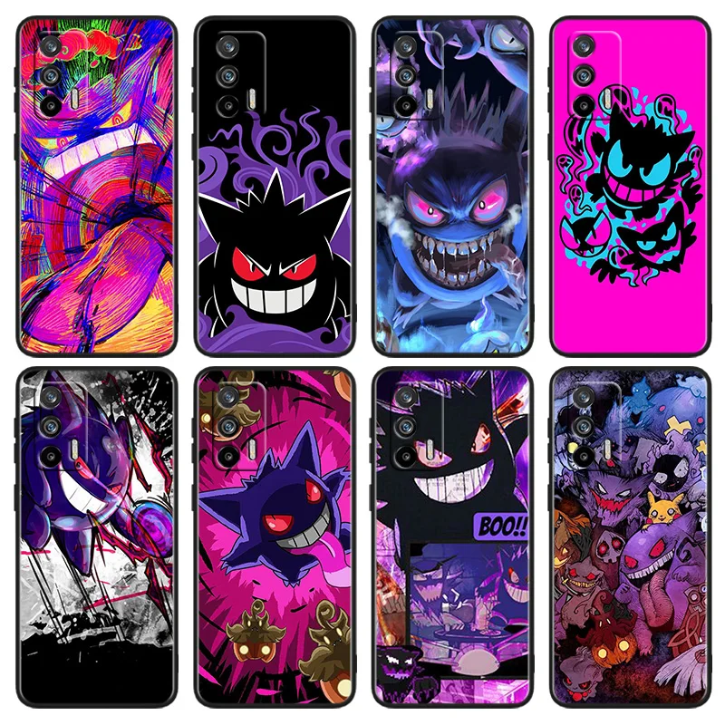 

Pokemon Anime For OPPO Realme X50 X3 X2 GT2 Neo 3T Pro C35 C31 C30S C25S C21Y C15 C11 C3 C2 Black Phone Case