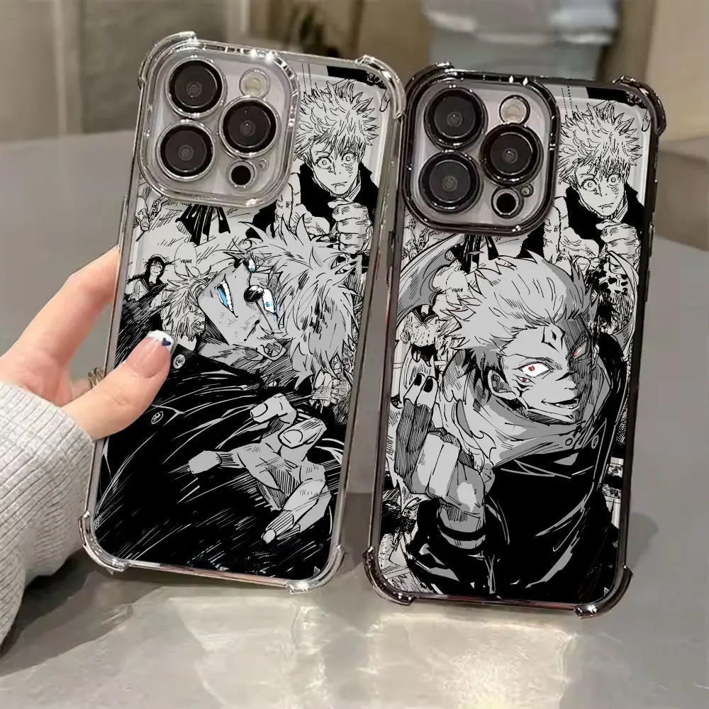 Фото Чехол для телефона с изображением аниме Jujutsu Kaisen для Xiaomi 17T 15T 14T Pro, Poco X6 X7 F5 F7 F8 Ultra M7 M8 X8 Pro Max, защитный чехол №1