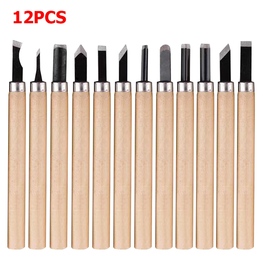 

Набор стамесок для резьбы по дереву из марганцевой стали