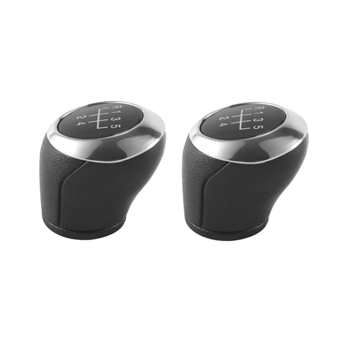 

2Pcs 5 Speed Car MT Gear Shift Knob 24108036 for Chevrolet Aveo Sonic T300 2012-2017 24108036