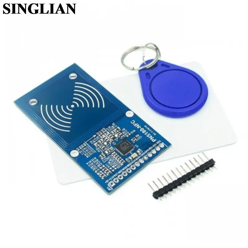 Комплект модуля PN5180Module, NFC-модуль с поддержкой ISO15693 RFID, высокочастотная IC-карта Icode 2, модуль для чтения и записи, 1 компл.