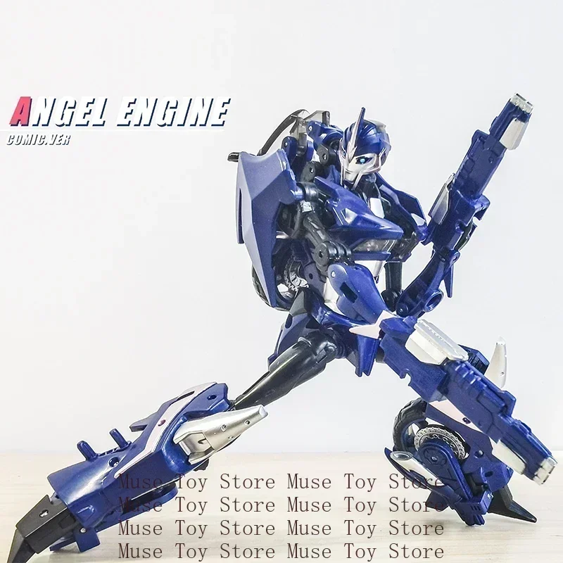 Фото НОВИНКА: Фигурка-трансформер APC First Edit Transformation APC-Toys Female TFP Blue Angel Engine Arcee Motorcycle Japanese Comic Ver. №4
