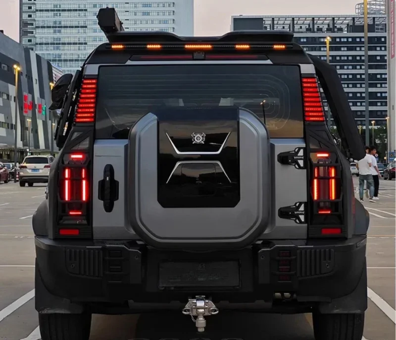 Новый! Фонари D-образной стойки подходят для CHERY Jetour Traveller T2 2023 2024 задние